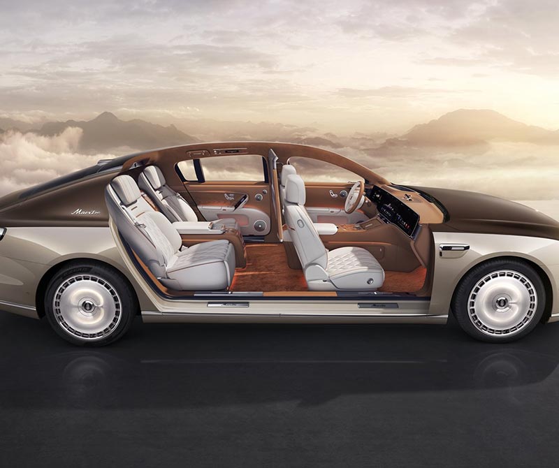 Zunjie S800 Morning Dawn Dusk White Brown Interior